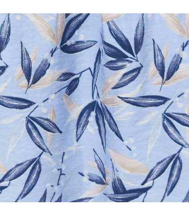 VESTIDO ESTAMPADO HOJAS