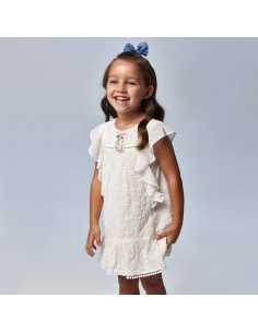 VESTIDO GASA BORDADO