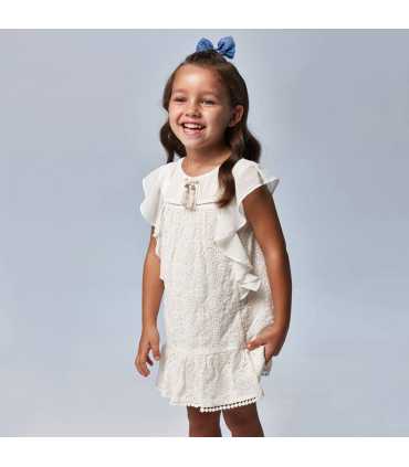 VESTIDO GASA BORDADO