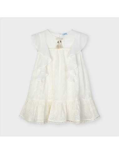 VESTIDO GASA BORDADO