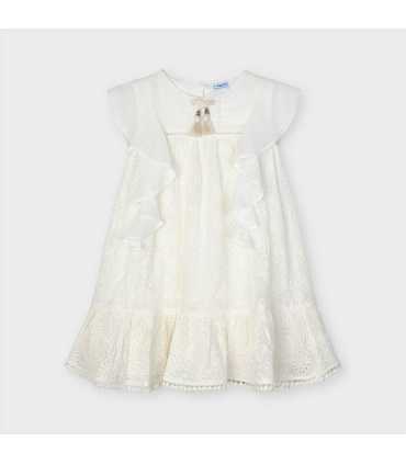 VESTIDO GASA BORDADO