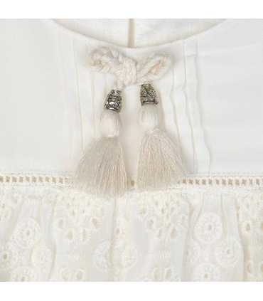 VESTIDO GASA BORDADO