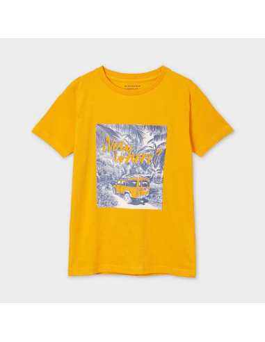 CAMISETA M-C -NOW WHERE--