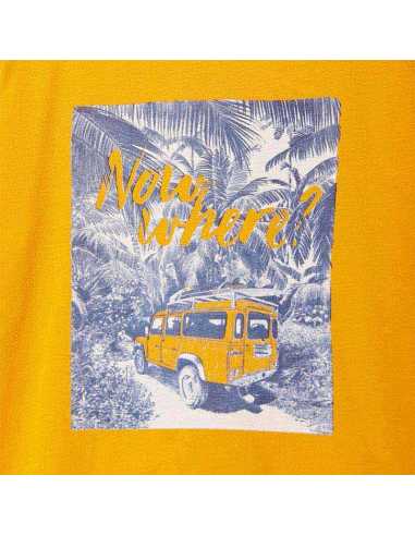 CAMISETA M-C -NOW WHERE--