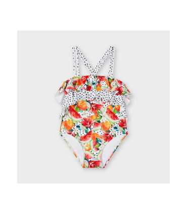 BAÑADOR NIÑA VOLANTES