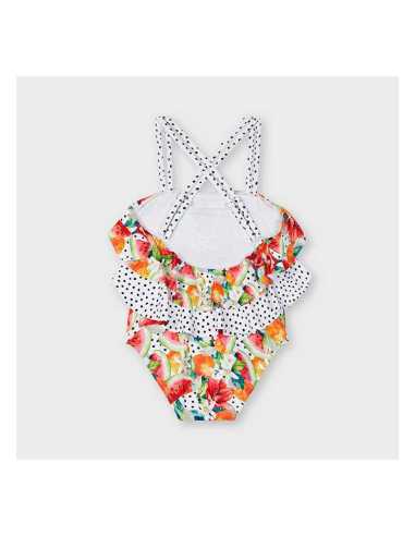 BAÑADOR NIÑA VOLANTES
