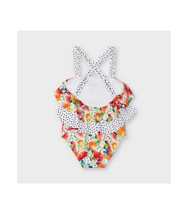 BAÑADOR NIÑA VOLANTES