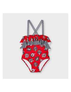 BAÑADOR NIÑA VOLANTES