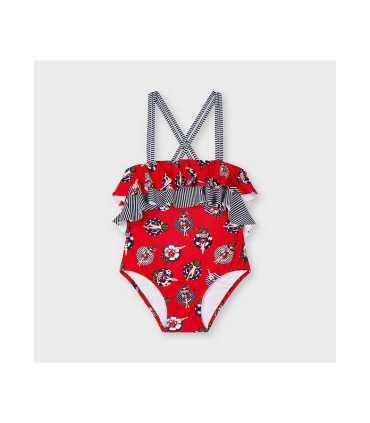 BAÑADOR NIÑA VOLANTES