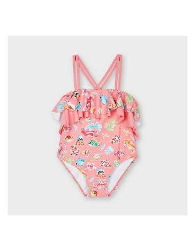 BAÑADOR NIÑA VOLANTES