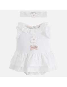 PELELE FALDA PERFORADA FELPA