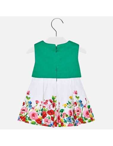 Vestido de manga corta para bebé niña.