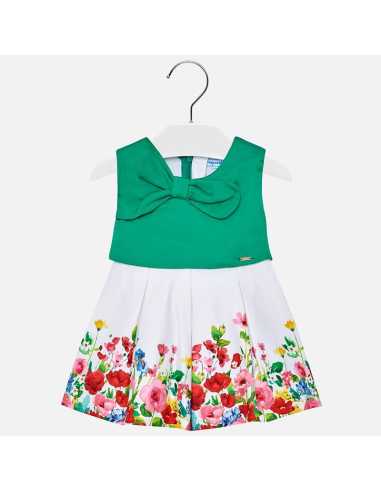 Vestido de manga corta para bebé niña.