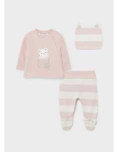 CONJ. POLAINA FELPA CON GORRO 2