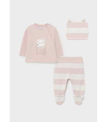 CONJ. POLAINA FELPA CON GORRO