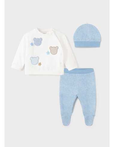 CONJ. POLAINA FELPA Y GORRO