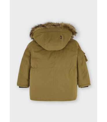 PARKA CAPUCHA DE PELO